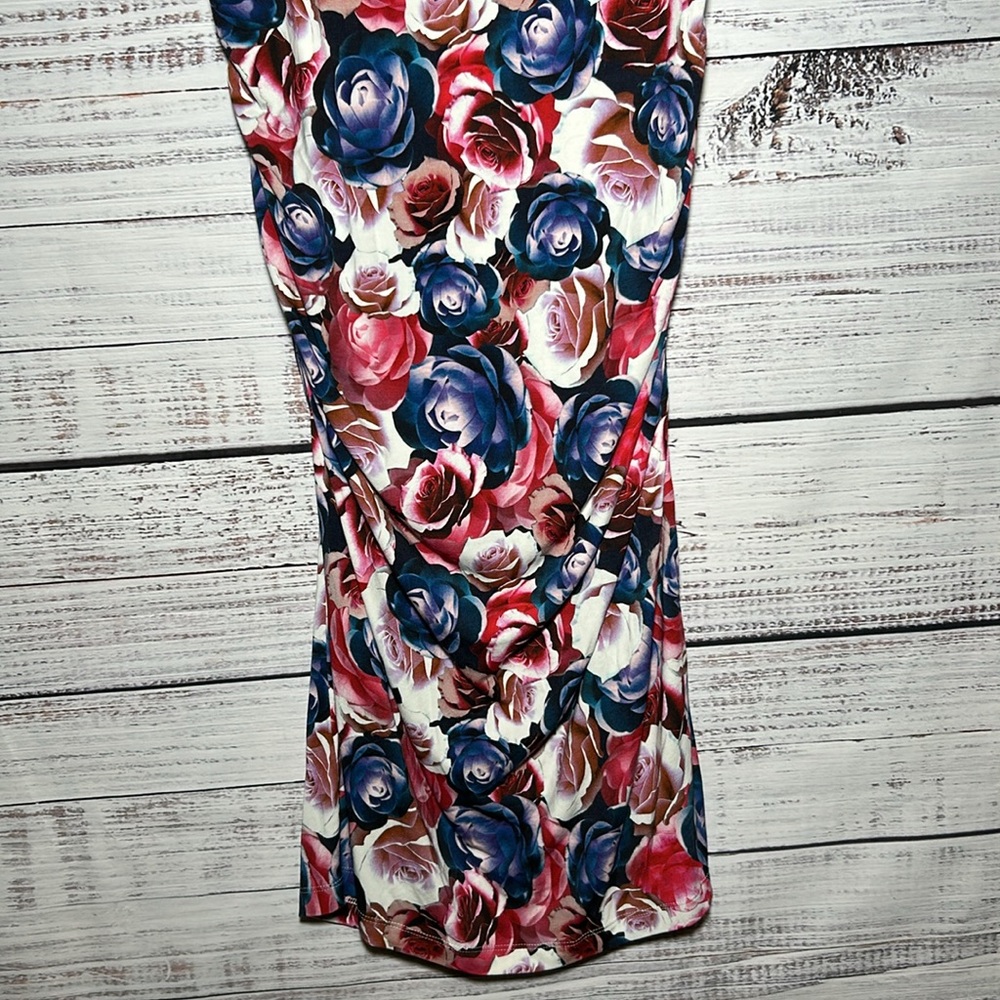 Isabella Oliver for A Pea In The Pod Size 3 (fits 8) Maternity Rose Floral Pink - Picture 7 of 16